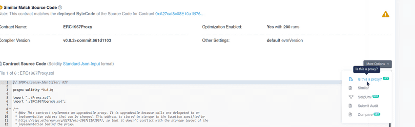 proxy verification